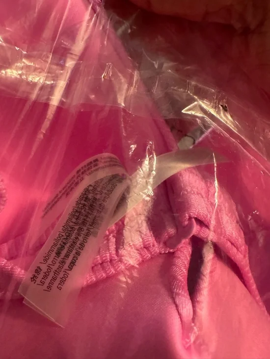 Set Of Two Different Pink ribbed Bikini tops from the brand VS PINK. XXL NWT’s - Picture 7 of 12